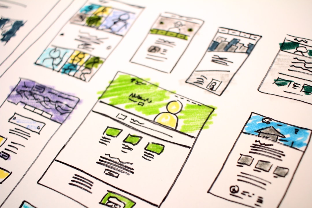 services-03 Website layout doodles.